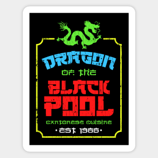 Dragon of the Black Pool ✅ - Big Trouble In Little China Sticker